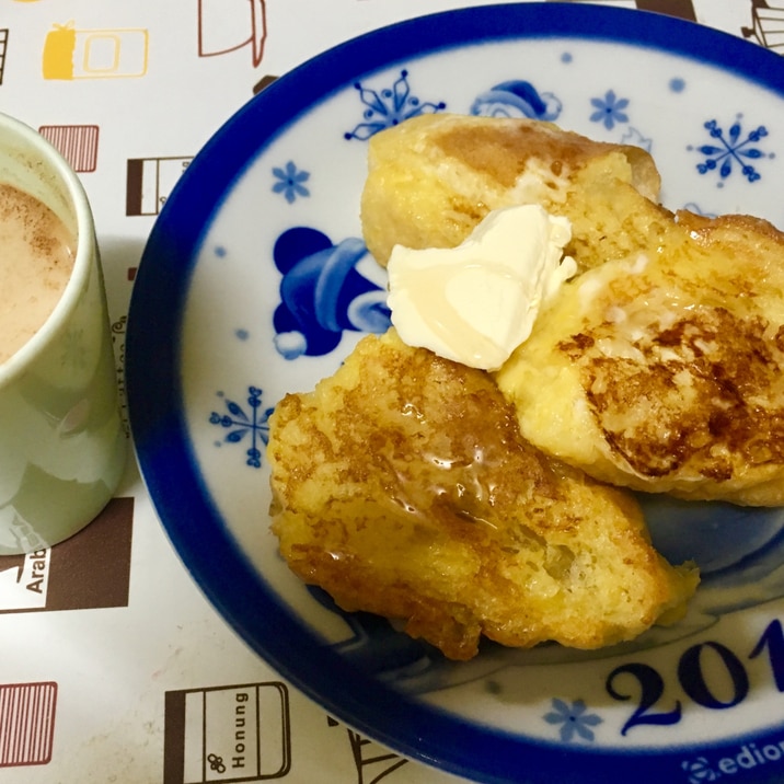 朝食に♪お手軽フレンチトースト